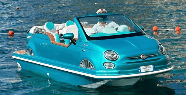 16' 2024 Fiat 500 Water Taxi/Tubing Car Boat Brochure